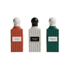 IBRAQ Diamond Collection Emerald Soul - White Regent - Nude Coral Perfume Set - XOXO cosmetics