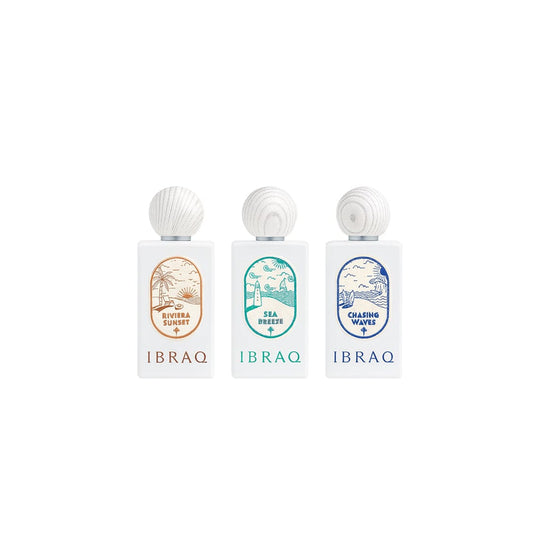 IBRAQ Mini Summer Breeze Collection 3x 10ml Perfume Set - XOXO cosmetics