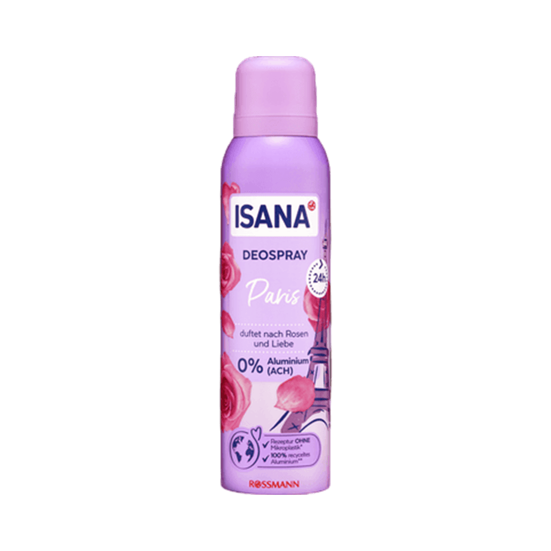 ISANA Paris Deodorant Spray - 150ml Deodorant Spray - XOXO cosmetics