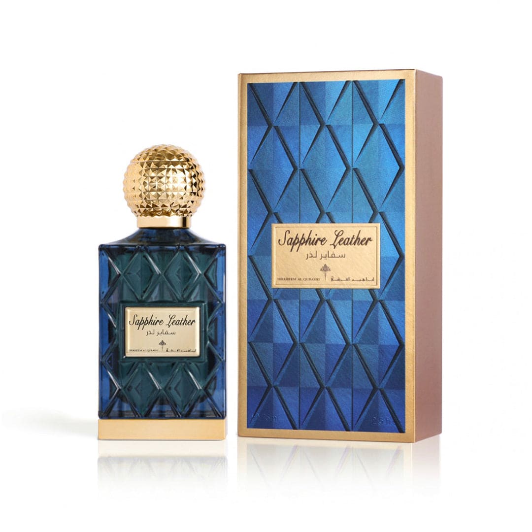 Ibrahim Al-Qurashi Sapphire Leather Eau De Parfum Perfume - XOXO cosmetics