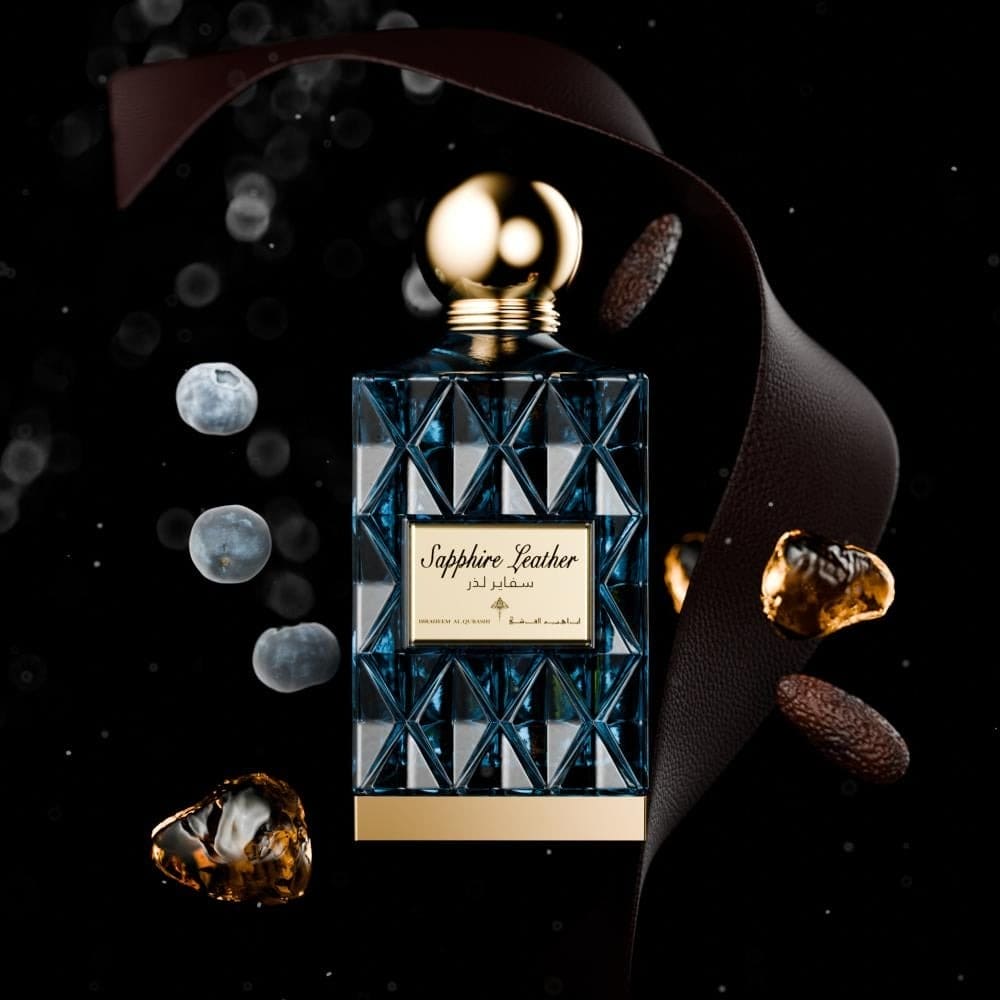 Ibrahim Al-Qurashi Sapphire Leather Eau De Parfum Perfume - XOXO cosmetics