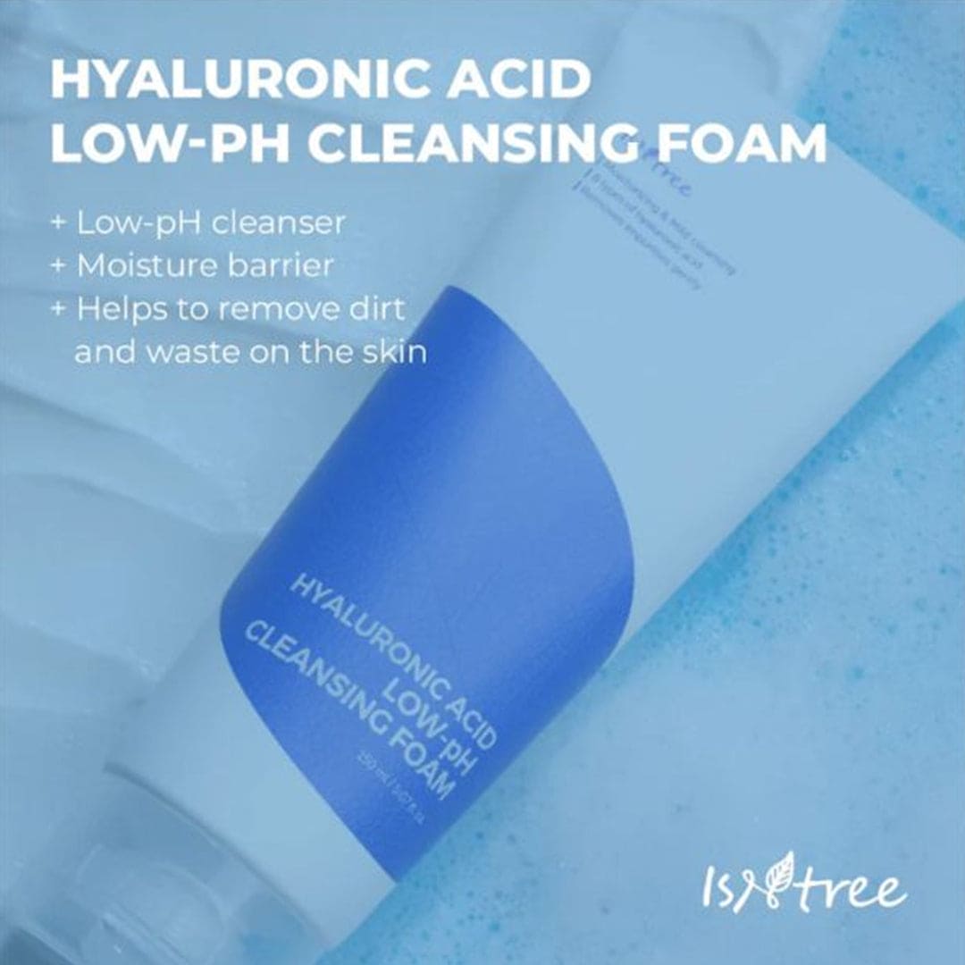 Isntree Hyaluronic Acid Low-pH Cleansing Foam - 150ml Cleanser - XOXO cosmetics