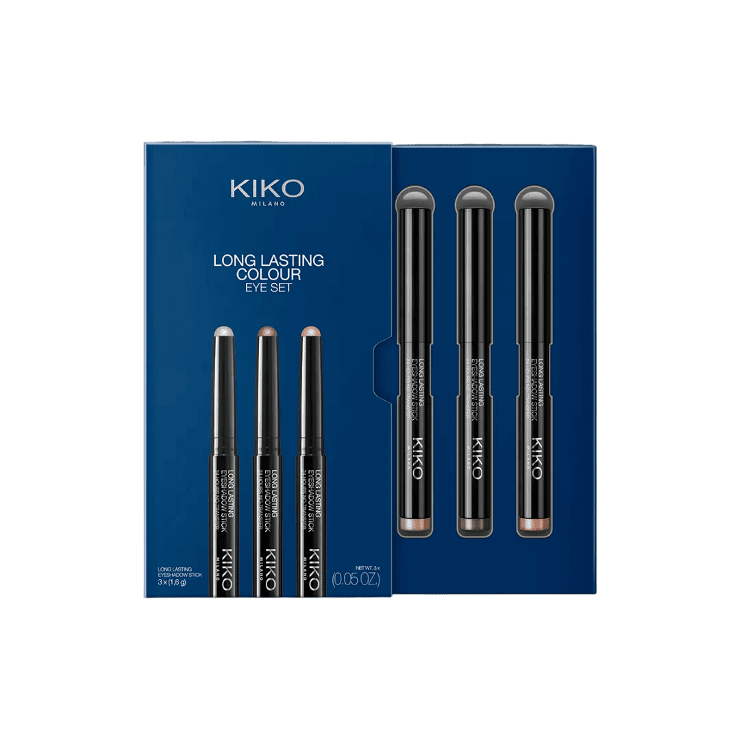 KIKO Milano Long Lasting Colour Eye Set 01 Eyeshadow - XOXO cosmetics