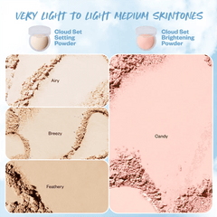 Kosas Cloud Set Baked Setting & Smoothing Powder - Candy Powder - XOXO cosmetics