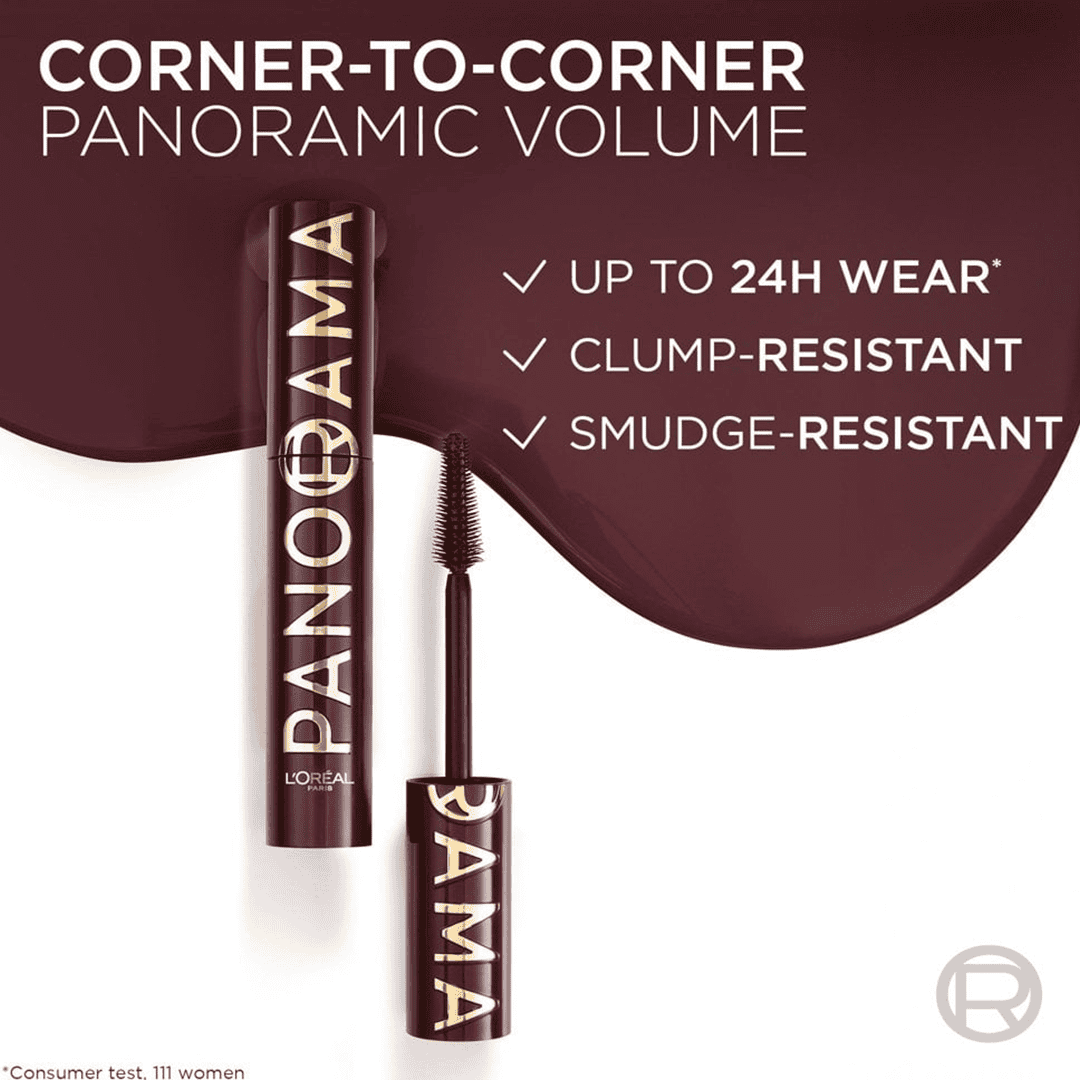 L'Oreal Paris Panorama Chromatic Bordeaux Cashmere Mascara Mascara - XOXO cosmetics