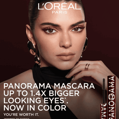 L'Oreal Paris Panorama Chromatic Bordeaux Cashmere Mascara Mascara - XOXO cosmetics