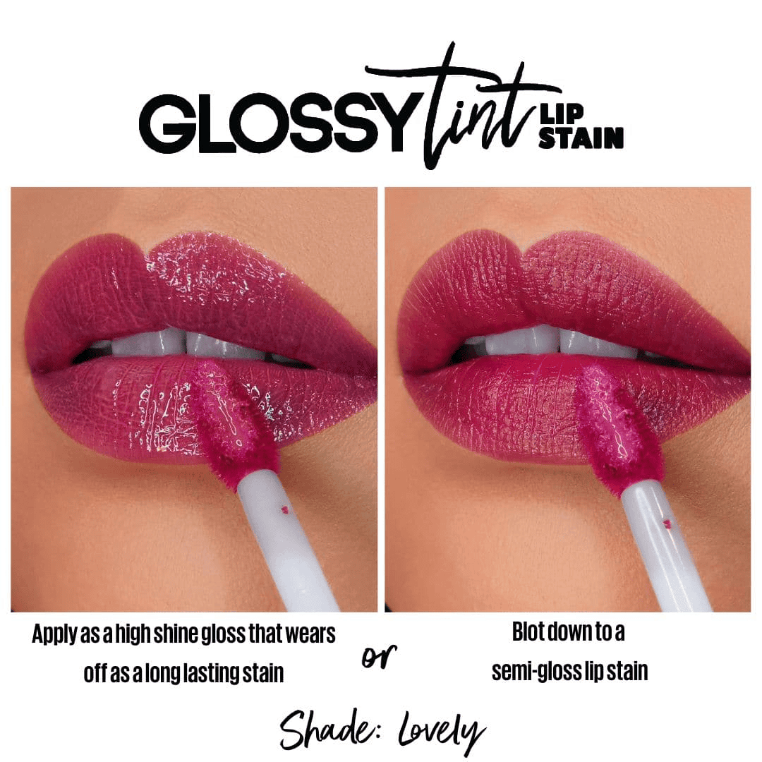 LA GIRL Glossy Tint Lip Stain - GLC 701 Lovely Lip Tint - XOXO cosmetics