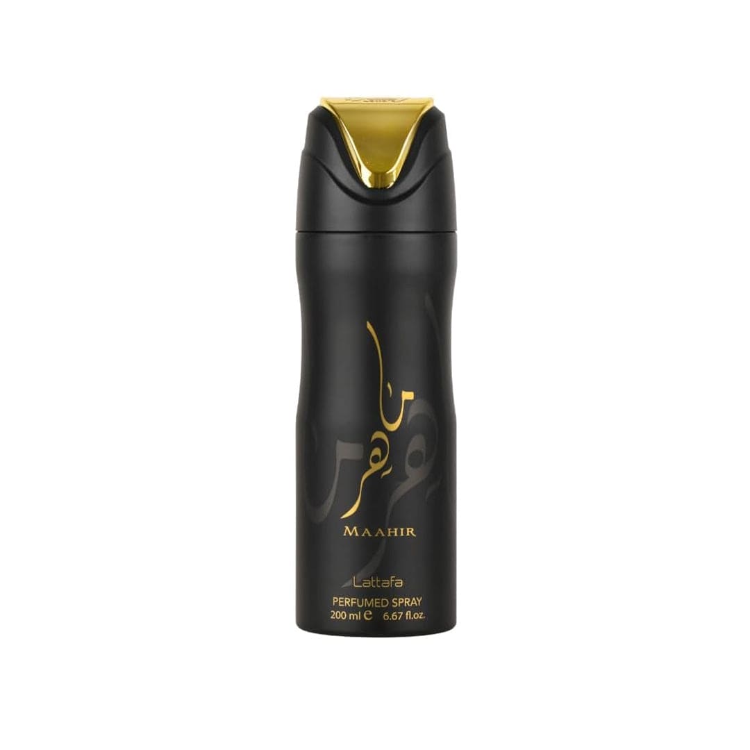Lattafa Maahir Deodorant Body Spray - 200ml Deodorant Spray - XOXO cosmetics