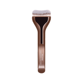 MAANGE 1pc Soft Travel Makeup Brush Set Coffee Brown Makeup Tools - XOXO cosmetics