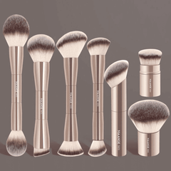 MAANGE 20Pcs Professional Makeup Brushes + 1pc Powder Puff Makeup Tools - XOXO cosmetics