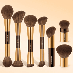 MAANGE 20Pcs Professional Makeup Brushes + 1pc Powder Puff Makeup Tools - XOXO cosmetics