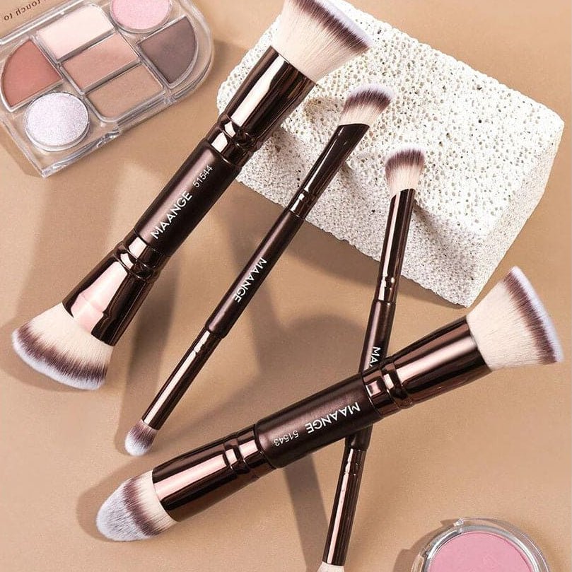 MAANGE 4Pcs Brush Set Makeup Tools - XOXO cosmetics