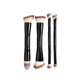 MAANGE 4Pcs Double-Ended Makeup Brush Set Makeup Tools - XOXO cosmetics