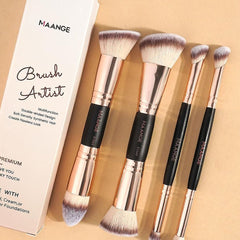 MAANGE 4Pcs Makeup Brush Set - Random Color Makeup Tools - XOXO cosmetics