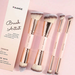 MAANGE 4Pcs Makeup Brush Set - Random Color Makeup Tools - XOXO cosmetics