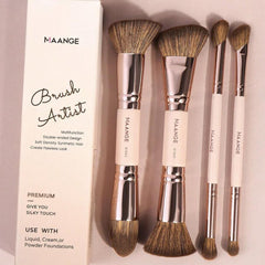 MAANGE 4Pcs Makeup Brush Set Makeup Tools - XOXO cosmetics