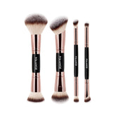 MAANGE 4pcs Double Headed Dual Use Makeup Brush Set Makeup Tools - XOXO cosmetics