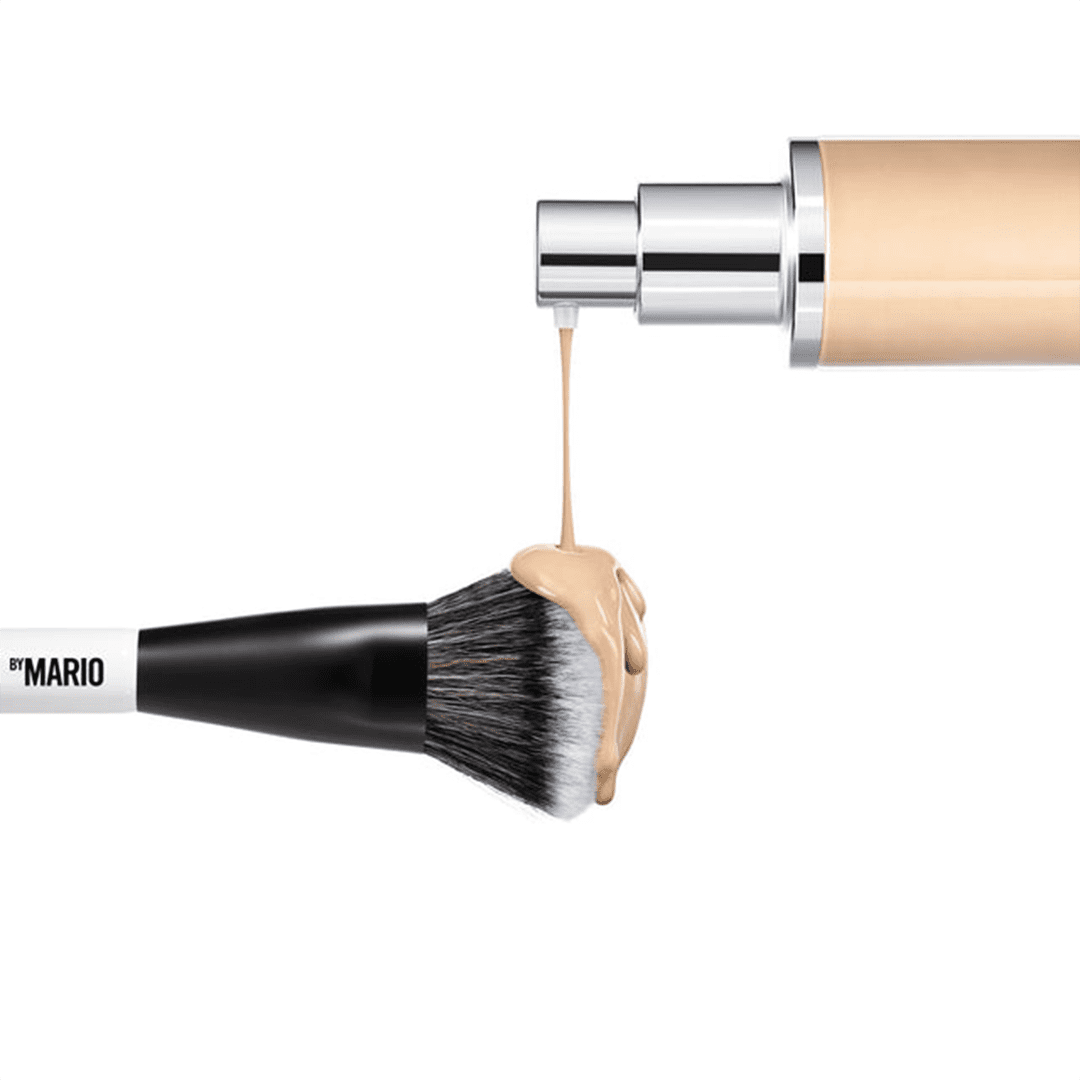 MAKEUP BY MARIO F4 Dual-Ended Foundation and Face Brush Makeup Tools - XOXO cosmetics