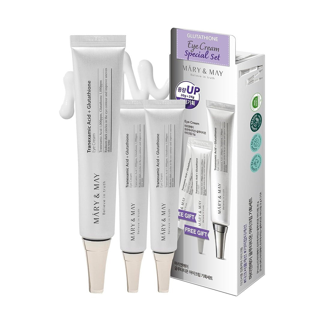 Mary & May Glutathione Eye Cream Special Set Eye Care - XOXO cosmetics