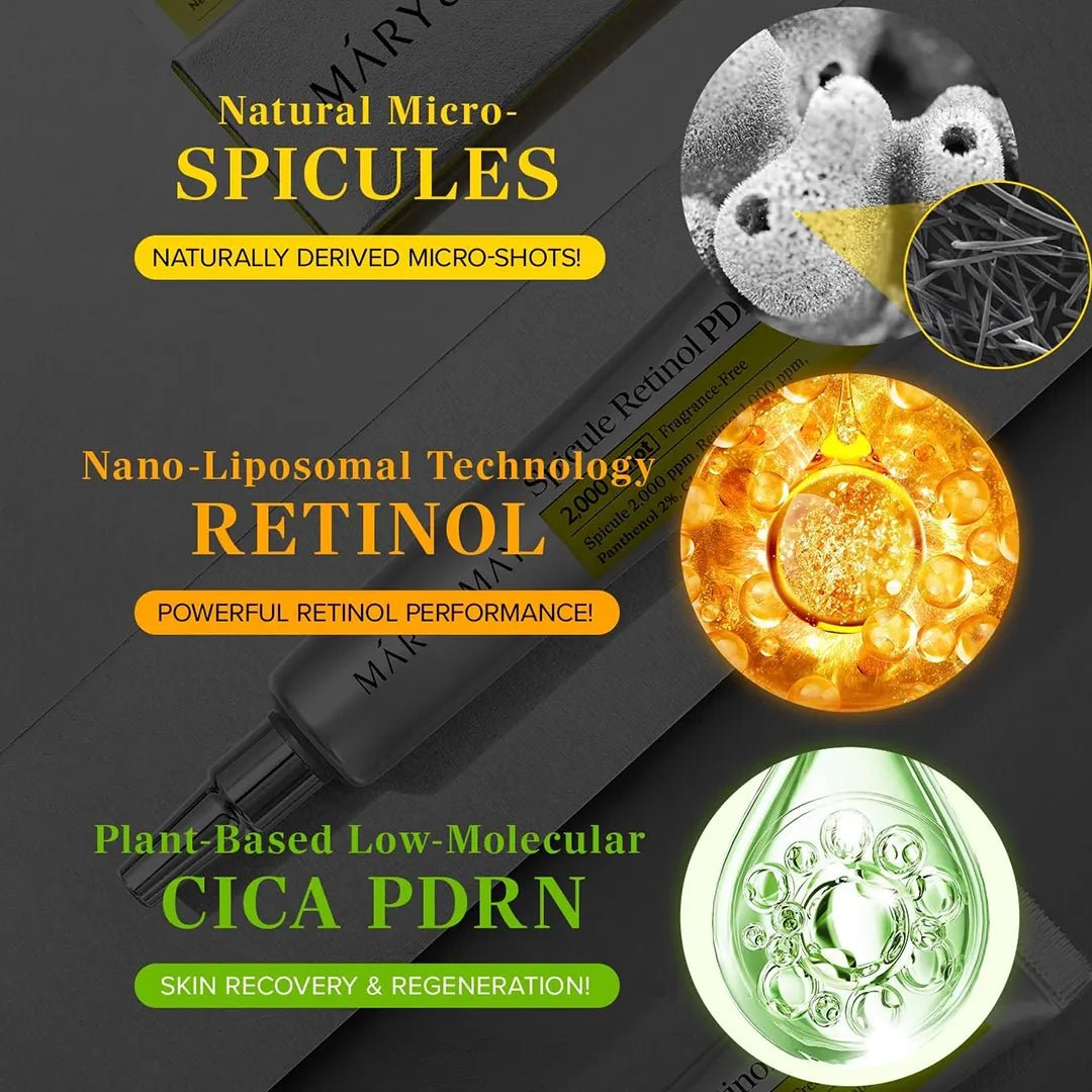 Mary & May Spicule Rtetinol PDRN Cream 2000 Shot Moisturizer - XOXO cosmetics