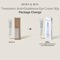 Mary & May Tranexamic Acid + Glutathione Eye Cream - 30g Eye Care - XOXO cosmetics