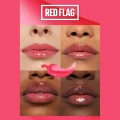 Maybelline Lip Plumper Lifter Plump Gloss with Chili Pepper Lip Gloss - XOXO cosmetics