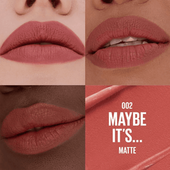 Maybelline Moisturizing Serum Matte Lipstick Lipstick - XOXO cosmetics