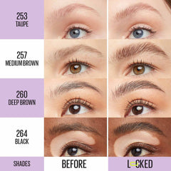 Maybelline Super Lock Tinted Brow Glue Eyebrow - XOXO cosmetics