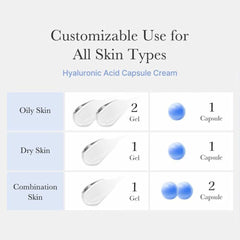 Medicube Hyaluronic Mosturizing Capsule Cream - 55g face moisturizer - XOXO cosmetics