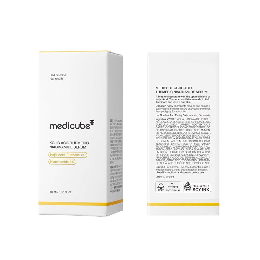 Medicube Kojic Acid Turmeric Niacinamide Serum - 30ml Face Serum - XOXO cosmetics