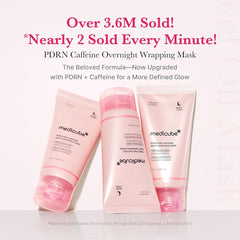 Medicube PDRN Pink Caffeine Night Wrapping Mask - 75ml Face Mask - XOXO cosmetics