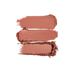 Morphe Cheek Thrills Multi-Finish Face Trio Face Palette - XOXO cosmetics