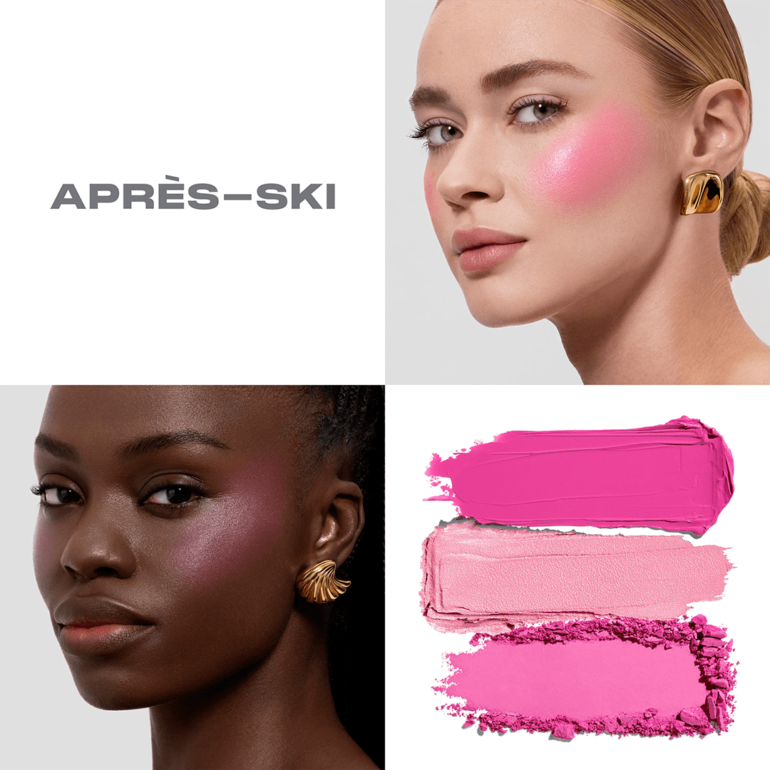 Morphe Cheek Thrills Multi-Finish Face Trio Face Palette - XOXO cosmetics