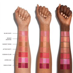 Morphe Cheek Thrills Multi-Finish Face Trio Face Palette - XOXO cosmetics