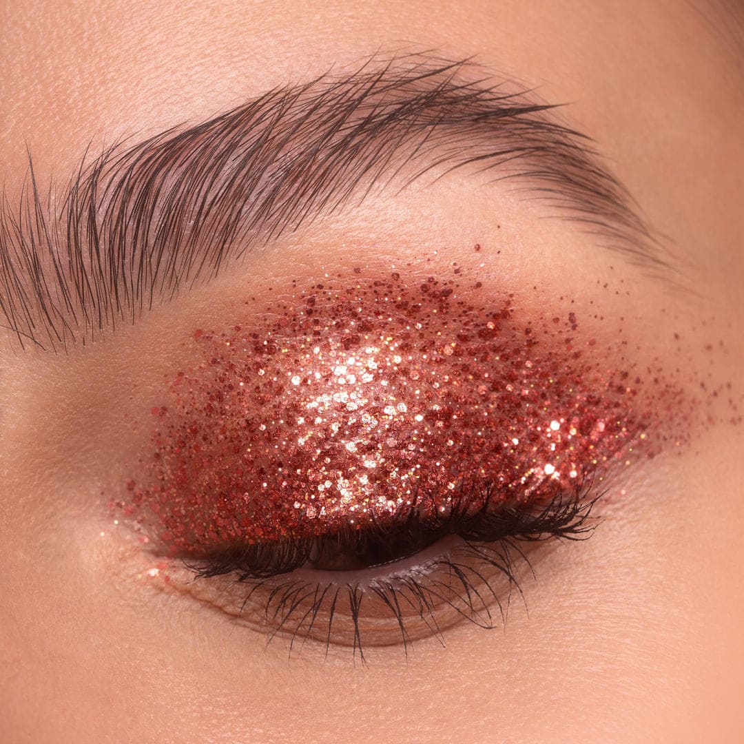 NABLA Cosmetics Ruby Lights Glitter Palette Eyeshadow - XOXO cosmetics