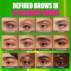 NYX Blade & Shade Nano Brow Mechanical Pencil Eyebrow - XOXO cosmetics