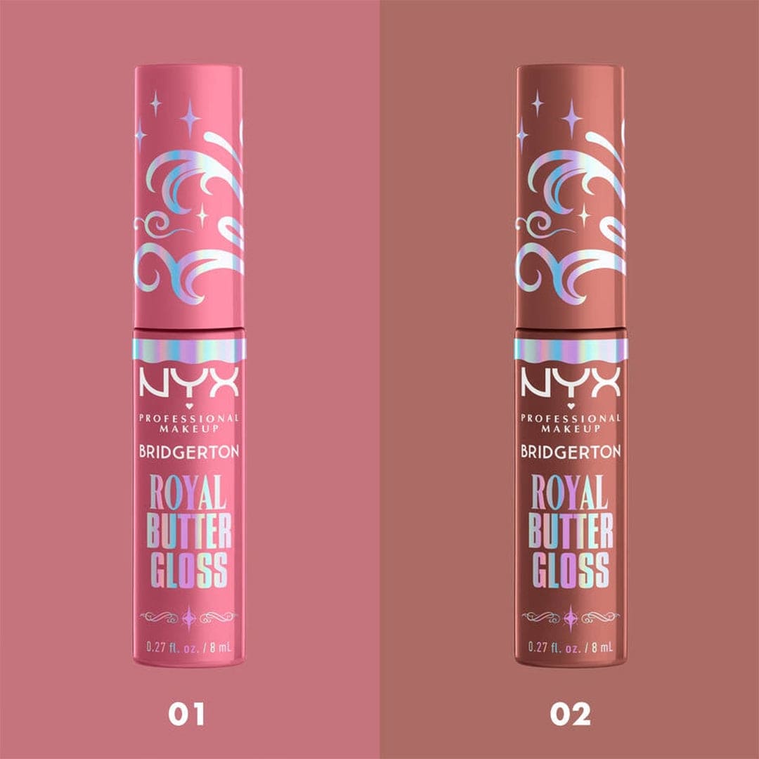 NYX Bridgerton Royal Butter Gloss Lip Gloss - XOXO cosmetics
