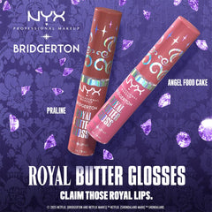 NYX Bridgerton Royal Butter Gloss Lip Gloss - XOXO cosmetics