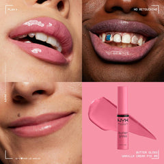 NYX Butter Gloss Non-Sticky Lip Gloss Liquid Lipstick - XOXO cosmetics