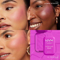 NYX Buttermelt High-Pigment Blush Blush - XOXO cosmetics
