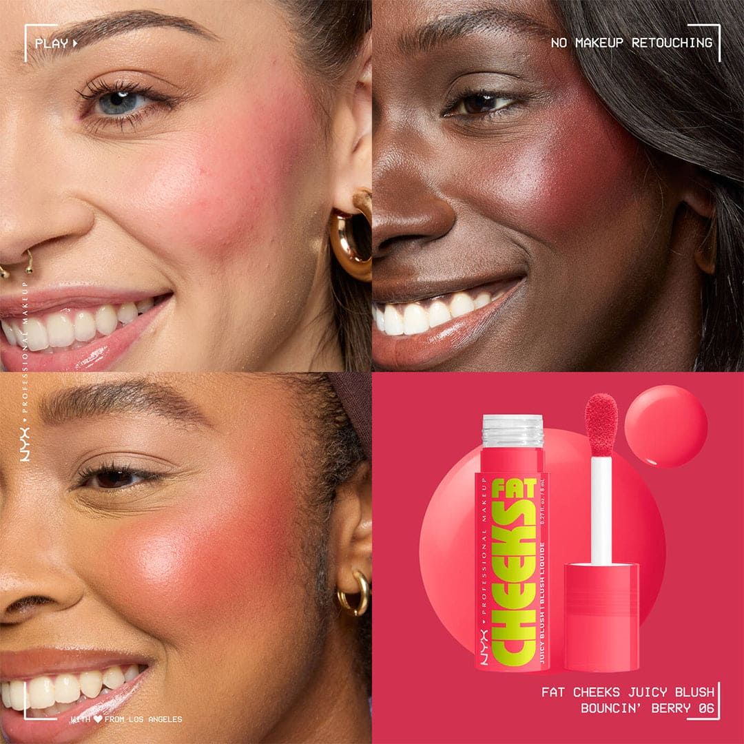 NYX Cheeks Fat Juicy Plump Blush Blush - XOXO cosmetics