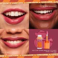 NYX Duck Plump High Pigment Plumping Lip Gloss Lip Plumper - XOXO cosmetics
