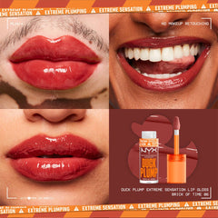 NYX Duck Plump High Pigment Plumping Lip Gloss Lip Plumper - XOXO cosmetics
