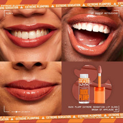 NYX Duck Plump High Pigment Plumping Lip Gloss Lip Plumper - XOXO cosmetics