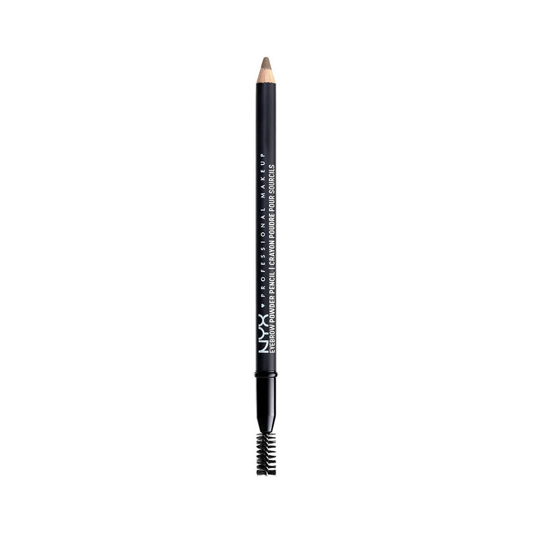 NYX Eyebrow Powder Pencil with Spoolie - 08 Ash Brown Eyebrow - XOXO cosmetics