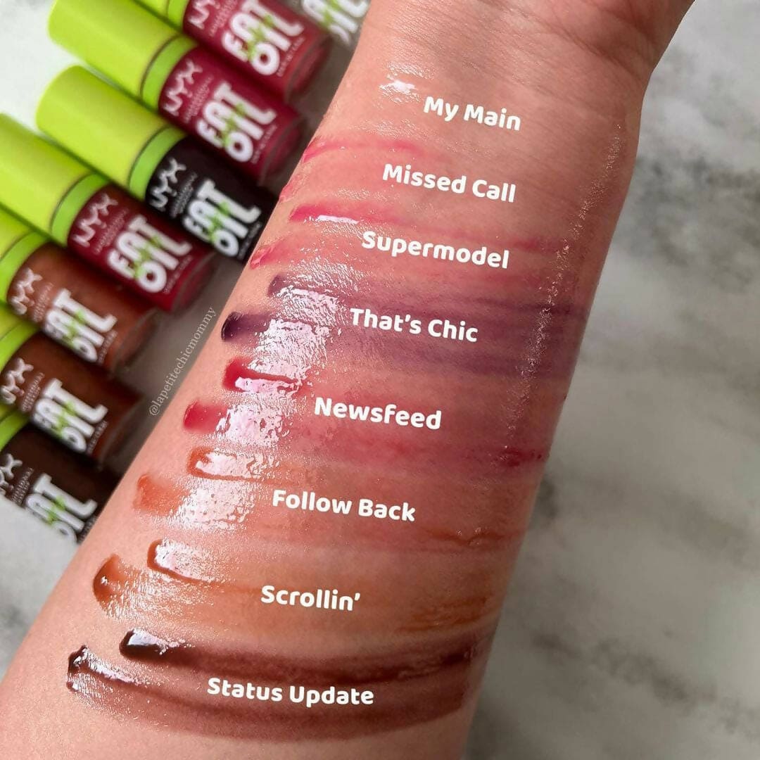 NYX Fat Oil Lip Drip Lip Gloss Lip Oil - XOXO cosmetics