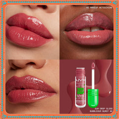 NYX Holiday Gum Drop Hydrating Gloss Serum Lip Gloss - XOXO cosmetics