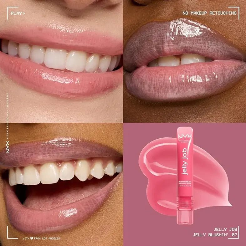 NYX Jelly Job Full-Bodied High Shine Gloss Lip Gloss - XOXO cosmetics
