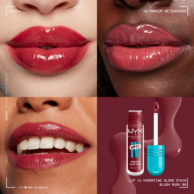 NYX Lip I.V. Hydrating Gloss Serum Lip Gloss - XOXO cosmetics