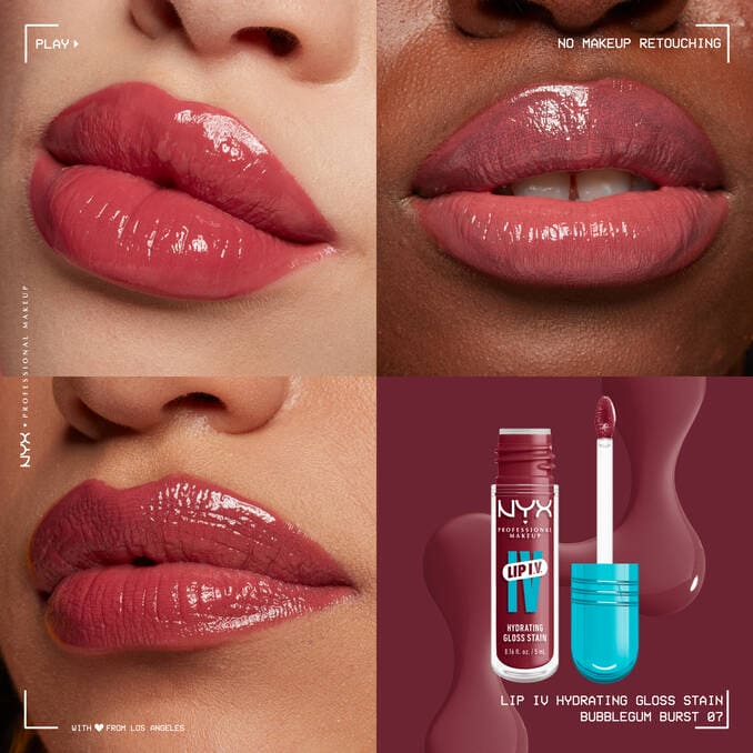 NYX Lip I.V. Hydrating Gloss Serum Lip Gloss - XOXO cosmetics